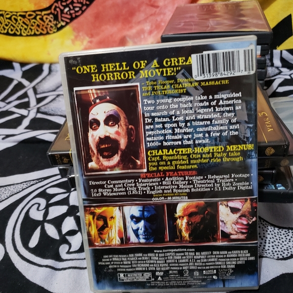 2003-Rob Zombies Film debut-"House Of 1000 Corpses" Pre-Luved - Picture 2 of 3